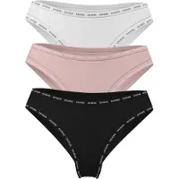 GUESS Cueca ecru / preto / branco
