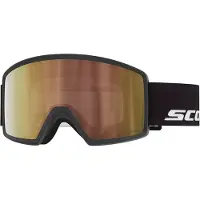 SCOTT - Máscaras ski - Neo Light Sensitive Black AMP LS Cinnamon Chrome S1-3 para Unissexo - Preto