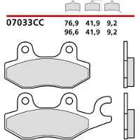 Brembo Pastilhas De Freio Orgânicas 07033