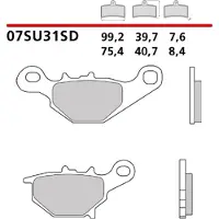 Brembo Pastilhas De Freio 07su31sd