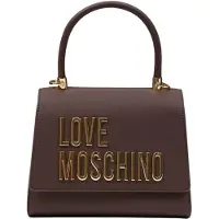 Love Moschino Malas de tiracolo castanho escuro / ouro
