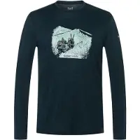 Super.natural Camiseta De Manga Comprida Snow Tour Regular Fit