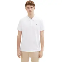 Tom Tailor Polo De Manga Curta Basic Contrast