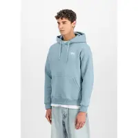Alpha industries Sweatshirt azul fumado / branco