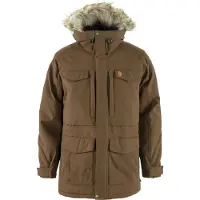 Fjall Raven - Casacos - Nuuk Parka M Dark Oak para Homem - Tamanho S - Castanho