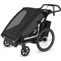 Thule - Carrinhos desportivos - Chariot Sport 2 Double Black para Unissexo - Preto