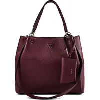 GUESS Malas de tiracolo 'Lorella' vermelho vinho