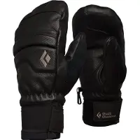 Black Diamond - Luvas ski - Spark Mitts Black Black para Unissexo - Tamanho XL - Preto