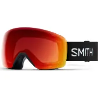 Smith - Máscaras ski - Skyline Black Chromapop Pro Photochromic Red Mirror para Unissexo - Preto