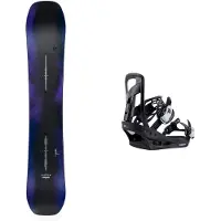 Burton - Packs (snowboard + fixações) - Pack Custom Faded 2027 para Homem - Violeta