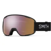 Smith - Máscaras ski - Preview Black / Chromapop Everyday Rose Gold Mirror para Unissexo - Preto
