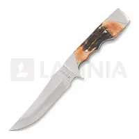 Bear & Son Faca Upswept Skinner Stag
