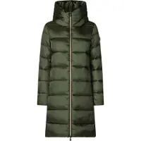 Save the Duck para mulher. D40279W-IRIS21 Casaco verde Lysa (M), Casual, Náilon