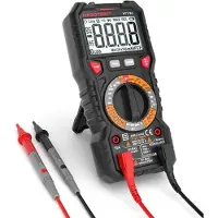 Habotest Multímetro Flashlight Ht118c/true Rms/ncv/battery Testing