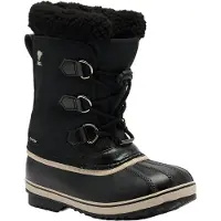 Sorel - Pós ski - Big Kids Yoot Pac Nylon WP Black Black para criança - Nylon - Tamanho criança 37 - Preto