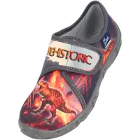 Beck Sapato baixo 'Prehistoric' azul escuro / cinzento escuro / laranja / vermelho