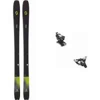SCOTT - Skis travessia - Explorair 88 2027 para Homem - Tamanho 164 cm - Preto
