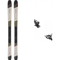 Salomon - Packs skis travessia - Pack Mtn 80 Carbon Rainy Day 2026 para Unissexo - Cinzento