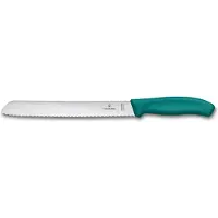 Victorinox SwissClassic 6.8631.21C1B Green, faca para pão, 21 cm, verde