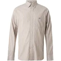 Gant Camisa bege / preto / branco