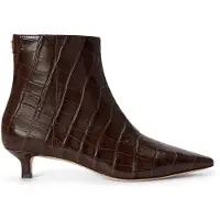 Ralph Lauren Botas pelo tornozelo castanho escuro