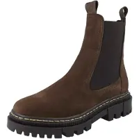 Tamaris Botas chelsea castanho escuro