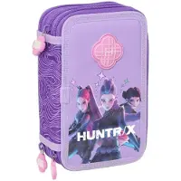 Safta Estojo K-pop Demon Hunters Battle Triple 37 Peças
