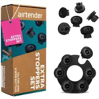 Airtender Bomba De Vácuo Set Of 12 Nanostoppers Clips Gift Box
