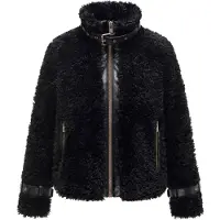 NAVAHOO Casaco de inverno 'Wuschelwonne 14' preto