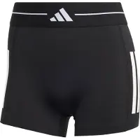 Adidas Leggings Curtos Hyperglam 3 Stripes