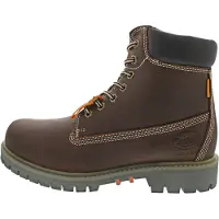 Dockers by Gerli Botas com atacadores castanho escuro / preto