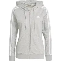 Adidas Casaco com Capuz em Moletão 3-Stripes Essentials