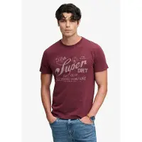 Superdry Camisa pedra / carmesim