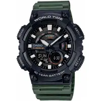 Casio Relógio Aeq-110w-3a 52.2mm 10atm Quartz Analogue/digital
