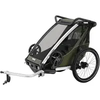Thule - Carrinhos desportivos - Chariot Lite Single Vintage Green para Unissexo - Caqui
