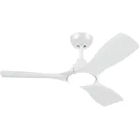 Philips Ventilador de teto com lâmpada LED pás fixas 106 cm | 3000-6500 K | Branco Regulável