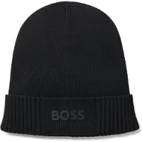 BOSS Gorros 'Asic' preto / branco