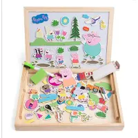Pipsa Possu Quadro Magnético Wooden Magnetic Blackboard