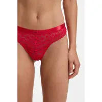HUGO underwear Tanga 'SAVANA' vermelho