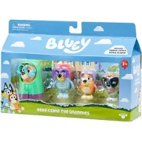 Moose Pack De 4 Figuras Das Avós Da Bluey