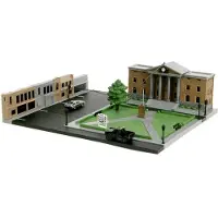 Jada Figura Back To The Future Diorama Hill Valley Courthouse Square