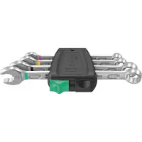 Wera 6003 Joker 4 Chave de boca com anel Conjunto de chaves de boca