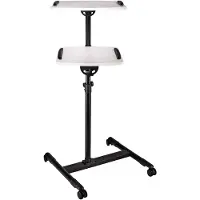 Hama Suporte Para Projetor Beamer Table 2 Níveis 77510 Inclinável Com Rodas
