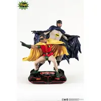 Pure Arts Figura Dc Comics Batman Robin Diorama 1/8 &amp; 1966 23 Cm