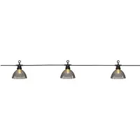 Star Trading Candeeiros de fadas LED Circus Shade com 12 tons de cinzento
