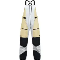 Peak Performance - Calças ski mulher - W Vertical Gore-Tex Pro Bib Antarctica Alpine Harvest para Mulher - Tamanho M - Branco