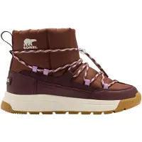 Sorel - Pós ski - Whitney III Slip-On WP W Dark Auburn Red Lodge para Mulher - Nylon - Tamanho 8,5 US - Castanho