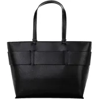 Armani Exchange para mulher. 9491270A87400020 Saco de compras Textura preto (OSFA), Casual, Poliéster