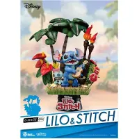Beast Kingdom Toys Figura De Pvc D Stage Disney Stitch 14 Cm