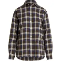 Ralph Lauren Blusa navy / castanho escuro / branco
